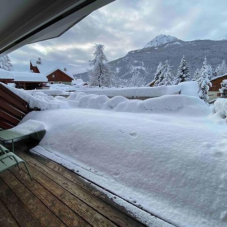 Appartement 4 Pers Grande Terrasse Vue Pistes Ski Saint-Chaffrey Eksteriør bilde