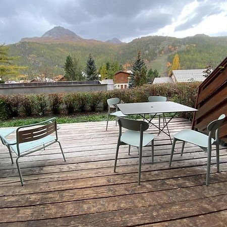 Appartement 4 Pers Grande Terrasse Vue Pistes Ski Saint-Chaffrey Eksteriør bilde