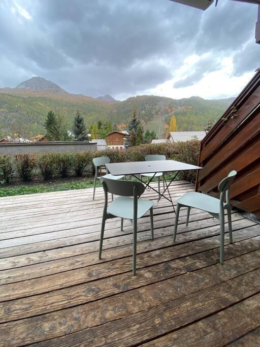 Appartement 4 Pers Grande Terrasse Vue Pistes Ski Saint-Chaffrey Eksteriør bilde