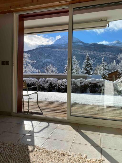 Appartement 4 Pers Grande Terrasse Vue Pistes Ski Saint-Chaffrey Eksteriør bilde